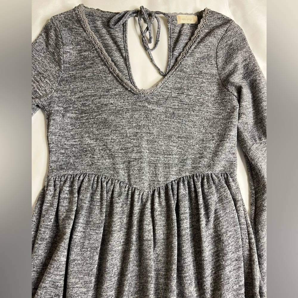 Altar’d State Sweater Dress in Grey